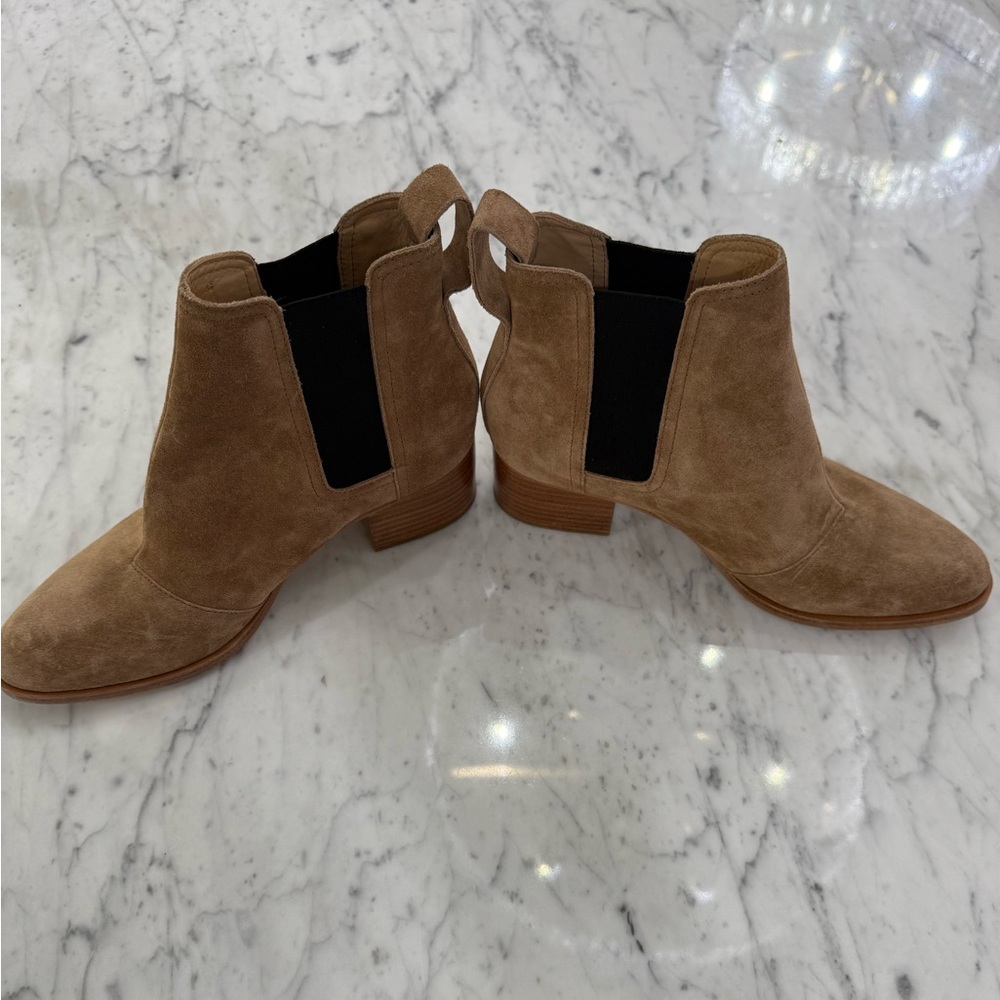 EXCELLENT rag & bone New York Walker Tan Suede Booties Size 6.5 $595 RETAIL! - Picture 3 of 10